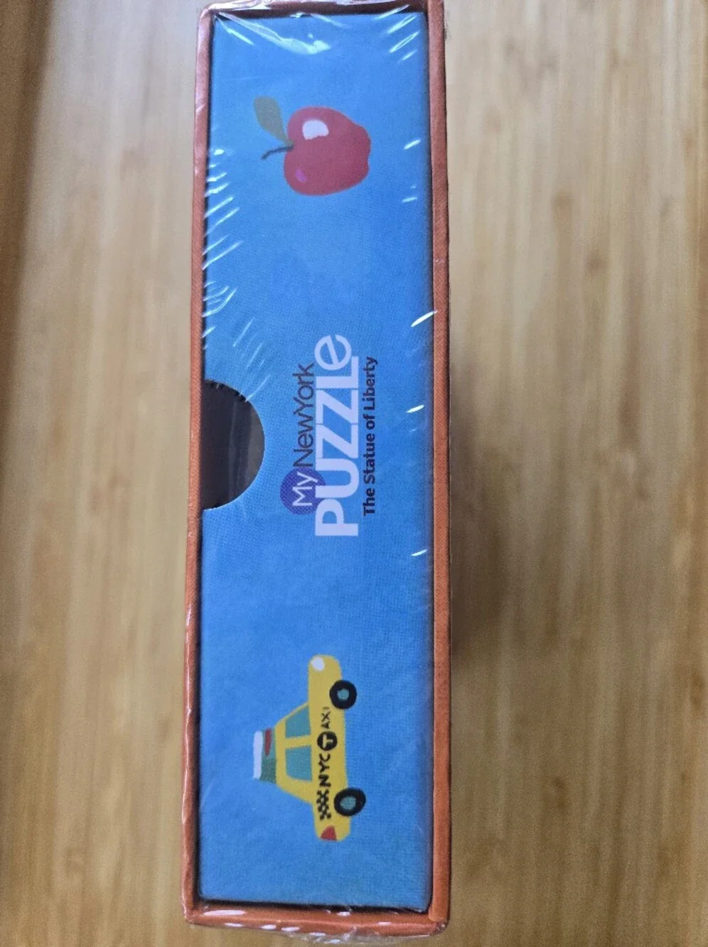 Kid's My New York Puzzle - The Statue of Liberty (Blue/Orange)